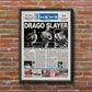 Rocky 4 Newspaper Poster print