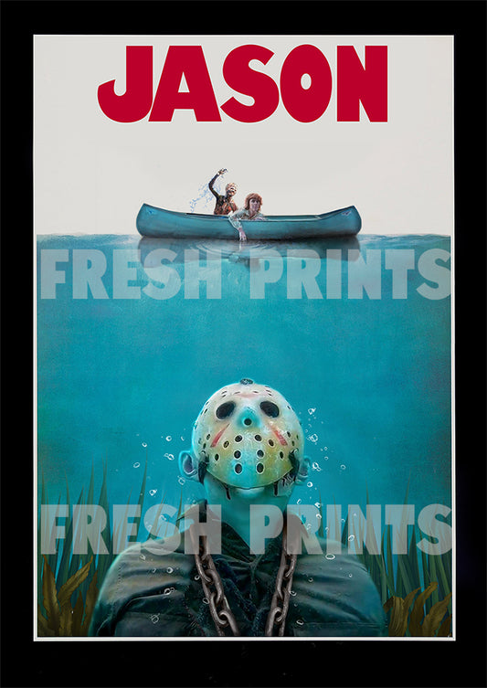 Friday the 13th Jason Voorhees Poster Print