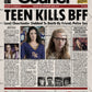 Jennifers Body Newspaper Poster print