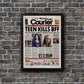 Jennifers Body Newspaper Poster print