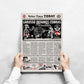Karate Kid Newspaper Poster Print