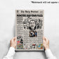 The Monster Squad Newspaper poster Print