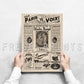 Moulin Rouge Newspaper Poster Print