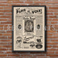 Moulin Rouge Newspaper Poster Print