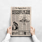 The Mummy 1999 Newspaper Poster Print