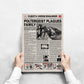 Poltergeist 1982 Newspaper poster print
