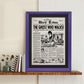 The Phantom 1996 Newspaper Poster Print