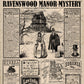 Phantom Manor Newspaper Print