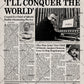 The Pink Panther Strikes Again Newspaper print