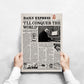 The Pink Panther Strikes Again Newspaper print