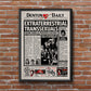 The Rocky Horror Picture Show Newspaper Poster Print