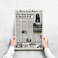 The Ring Newspaper poster print