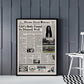 The Ring Newspaper poster print