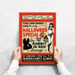 Halloween The Rabbit In Red Lounge Halloween Movie Poster Print