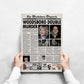 Scream Casey Becker Newspaper poster print