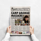 Sleepaway Camp Newspaper poster print
