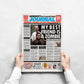 Shaun Of The Dead Newspaper Poster print