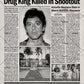 Scarface Newspaper Poster print