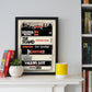 Stephen King Book Stack Poster print