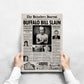 The Silence of the Lambs Newspaper poster print