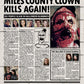 Terrifier 2 Newspaper Poster print