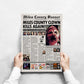 Terrifier 2 Newspaper Poster print