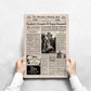 Indiana Jones and the Temple of Doom Newspaper poster print