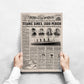Titanic 1997 Film Newspaper Poster Print