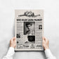 Twin Peaks Newspaper Poster Print