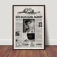 Twin Peaks Newspaper Poster Print
