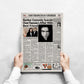 The Room Newspaper Poster Print
