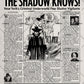 The Shadow 1994 Newspaper Poster Print