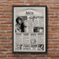 Teen Wolf 1985 Movie Newspaper Poster Print