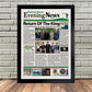 The World's End Newspaper Poster print